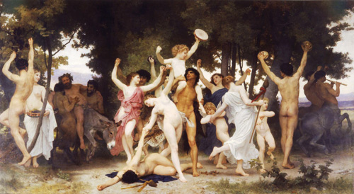 O Jovem Baco (1884), pintura de William-Adolphe Bouguereau