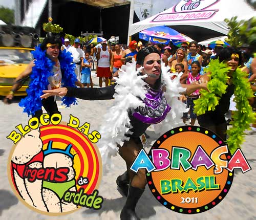 Virgens de Verdade no Carnaval 2010. Foto: Passarinho/Pref.Olinda