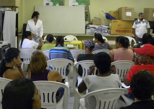 Ambulantes irão receber capacitação de manipulação de alimentos - Foto: Secretaria de Saúde de Olinda Ambulantes irão receber capacitação de manipulação de alimentos - Foto: Secretaria de Saúde de Olinda