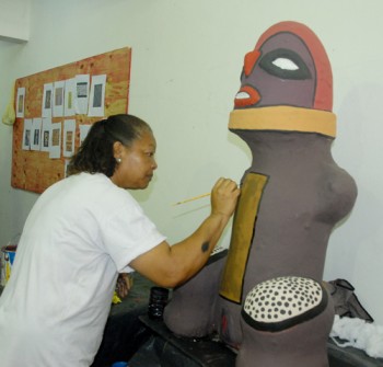 Cenografia do Carnaval de Olinda 2011. Foto: Passarinho/Pref.Olinda